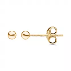 3 mm Støvring Design kula örhängen i 8 karat guld