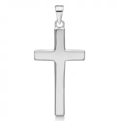 15 x 26 mm Støvring Design kors hängen i silver