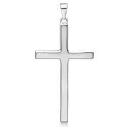 22 x 35 mm Støvring Design kors hängen i silver