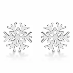 Støvring Design snöflinga örhängen i silver