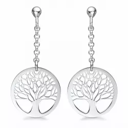 Støvring Design livets träd örhängen i silver