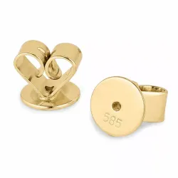 ploppar i 14 karat guld