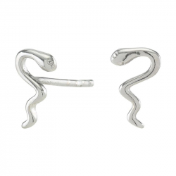 Siersbøl ormar örhängen i silver