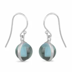 kula örhängen i silver - Loom Stones