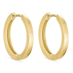 16 mm creol i 14 karat guld