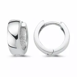 13 mm creol i rhodinerat silver