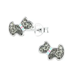 hundar barnörhängen i silver - Little Ones