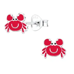 krabba örhängen i silver - Little Ones