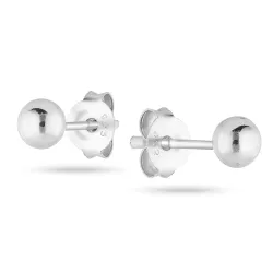 4 mm örhängestift i silver