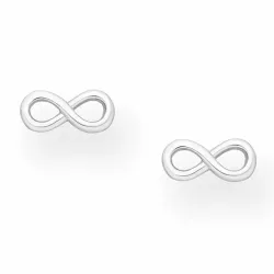 Evighet örhängen i silver