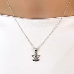 ängel hängen i silver