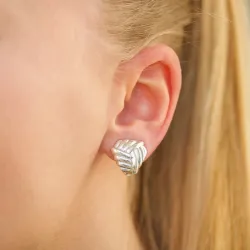 knuta öronclips i silver