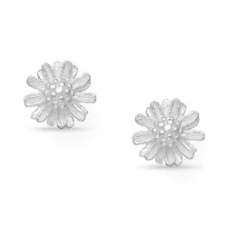 blommor örhängestift i silver