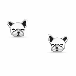 hundar örhängestift i silver - Little Ones