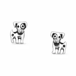 hundar örhängestift i silver - Little Ones