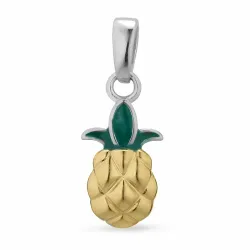 ananas hängen i silver