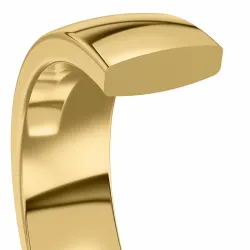 6 och 3 mm diamant vigselsringar i 9 karat guld - set