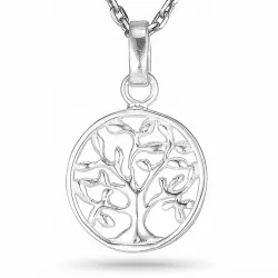 12 mm livets träd hängen i silver