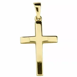14 x 24 mm kors hängen i 8 karat guld - Amoré
