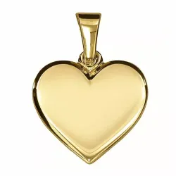 11 x 10,5 mm hjärta hängen i 8 karat guld - Amoré