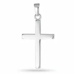 16,5 x 24,5 mm kors hängen i silver - Amoré