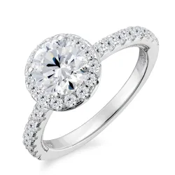 zirkon ring i silver