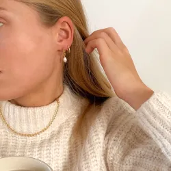 Sistie2ND Victoria halsband i förgyllt stål