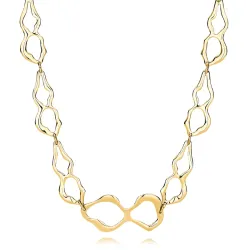 Sistie2ND x Signe Kragh halsband i förgyllt stål