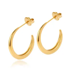 Sistie2ND Lux creol i förgyllt stål