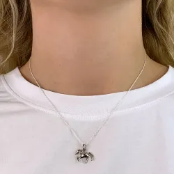 hästar hängen i silver