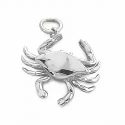 krabba hängen i silver