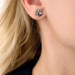 tass silverörhängen i silver - Little Ones