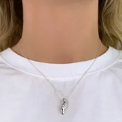 mor och barn hängen i silver