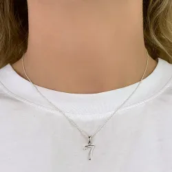 siffran 7 hängen i silver