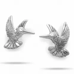 kolibri örhängestift i silver