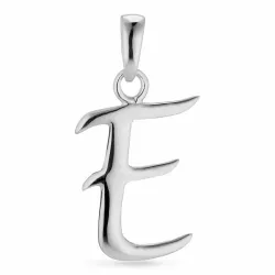 bokstav e hängen i silver - My Letter