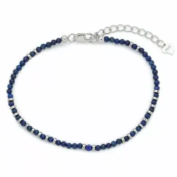armband med lapis og hematite.