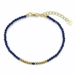 Elegant mörkblå armband med lapis og hematite.