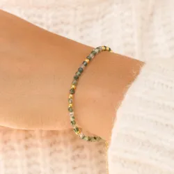 armband med agat - Loom Stones