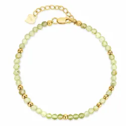 armband med peridot - Loom Stones