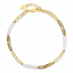 multifärgade armband med sten - Loom Stones