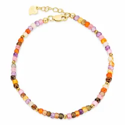 multifärgade armband med sten - Loom Stones