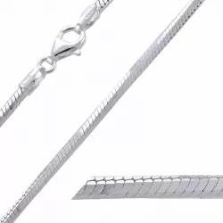 BNH slangearmband i silver 17 cm x 1,9 mm