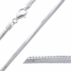 BNH ormhalskedja i silver 60 cm x 1,9 mm