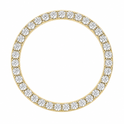 runt lab grown diamant hängen i 14  carat guld 1,03 ct