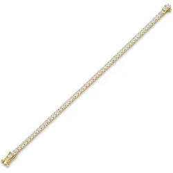 armband i 14  karat guld