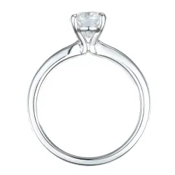 lab grown diamant solitärring i 14  karat vitguld 1,0 ct
