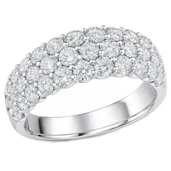 lab grown diamant ring i 14  karat vitguld 2,04 ct