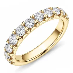 lab grown diamant ring i 14  karat guld 1,0 ct