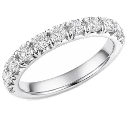 lab grown diamant ring i 14  karat vitguld 1,0 ct